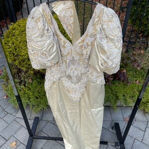 Glamorous Wedding Gown - Plus Size/ Custom made